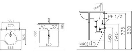 tu-chau-lavabo-caesar-lf5304-eh165v
