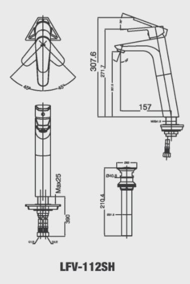 voi-lavabo-nong-lanh-inax-lfv-112sh