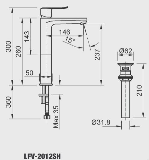 voi-lavabo-nong-lanh-inax-lfv-2012sh