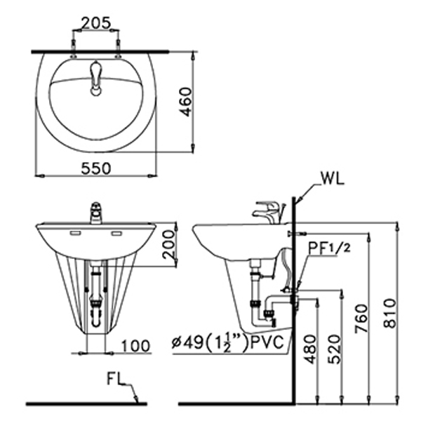 lavabo-treo-tuong-caesar-l2220-chan-treo-p2436