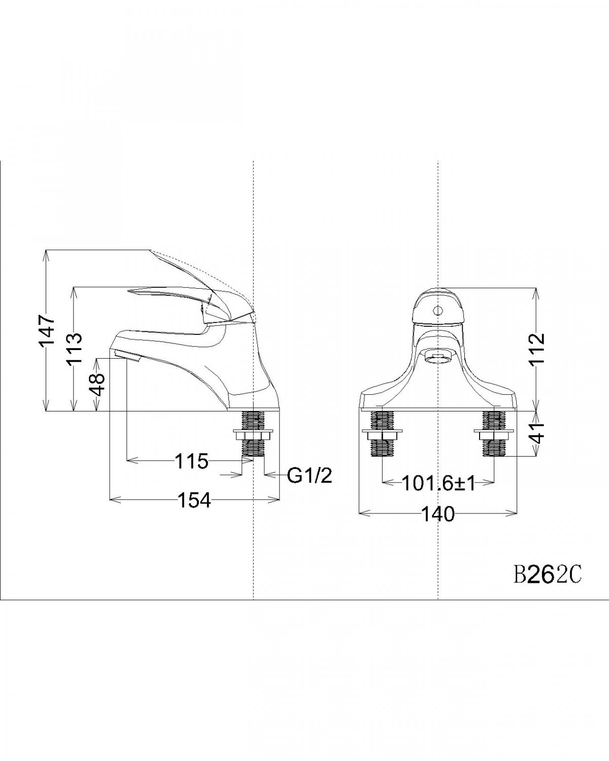 voi-lavabo-nong-lanh-caesar-b262c