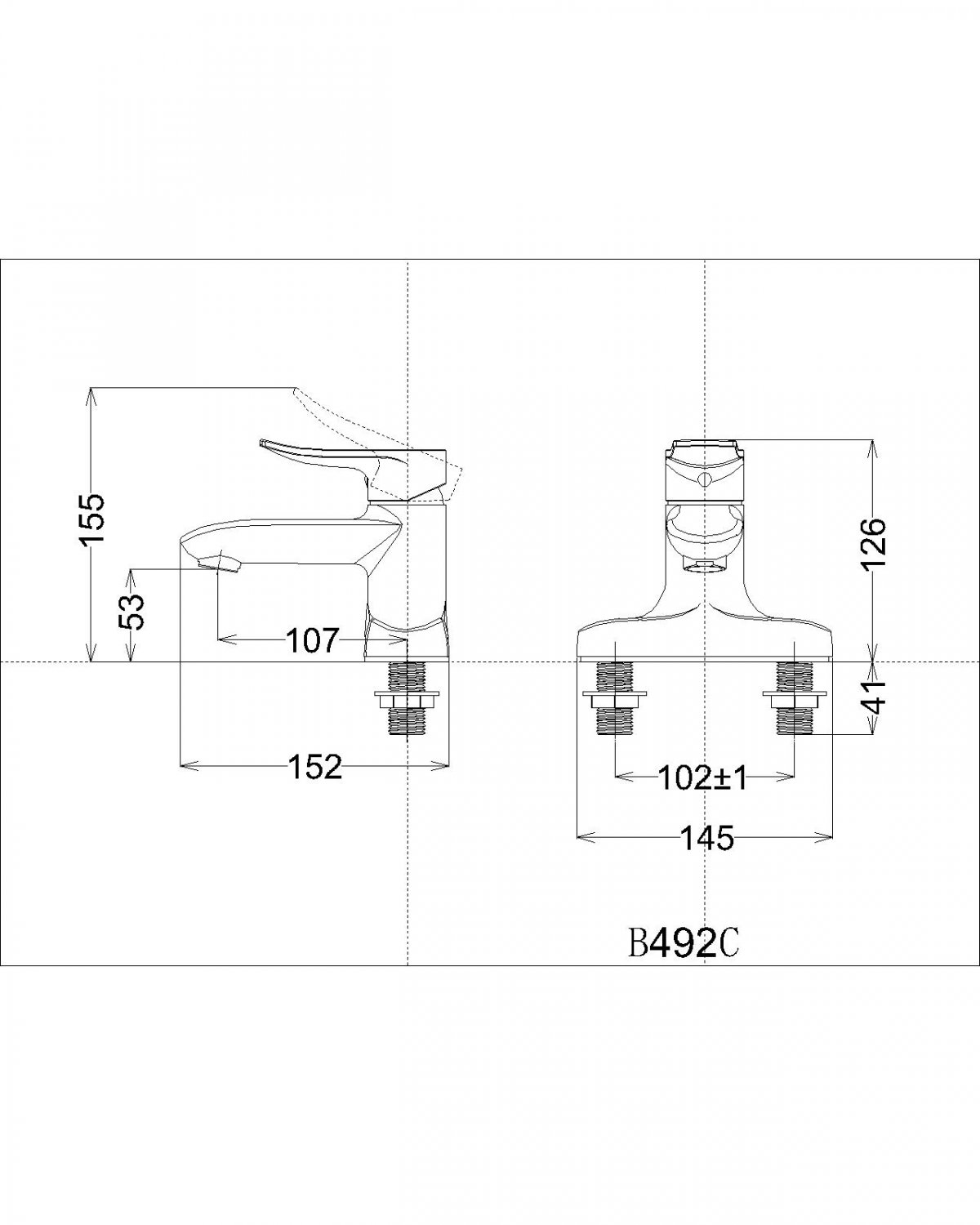 voi-lavabo-nong-lanh-caesar-b492cp