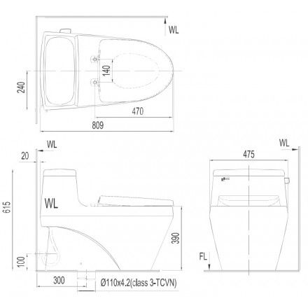 bon-cau-1-khoi-inax-ac-1035vn