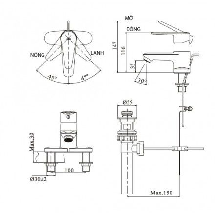 voi-lavabo-nong-lanh-inax-lfv-1102s-1