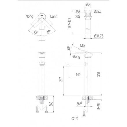 voi-lavabo-nong-lanh-inax-lfv-7100sh