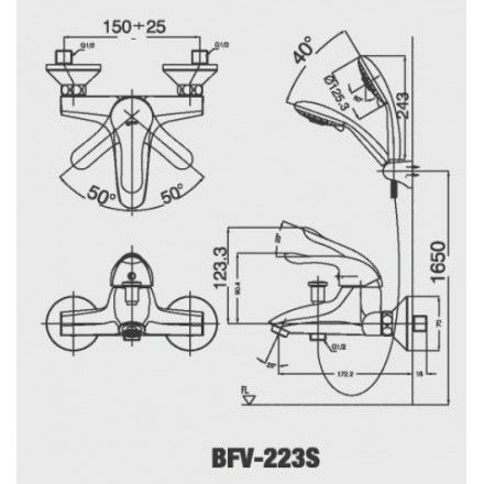 voi-sen-tam-nong-lanh-inax-bfv-223s