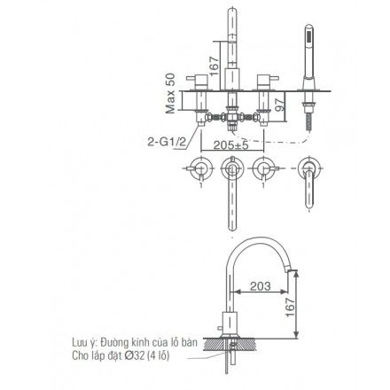 voi-sen-tam-bon-nong-lanh-inax-bfv-7000b
