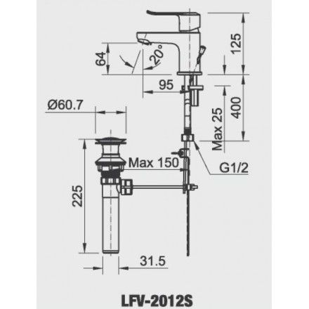 voi-lavabo-nong-lanh-inax-lfv-2012s