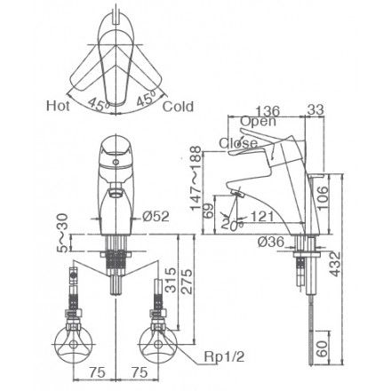 voi-lavabo-nong-lanh-inax-lfv-5102s