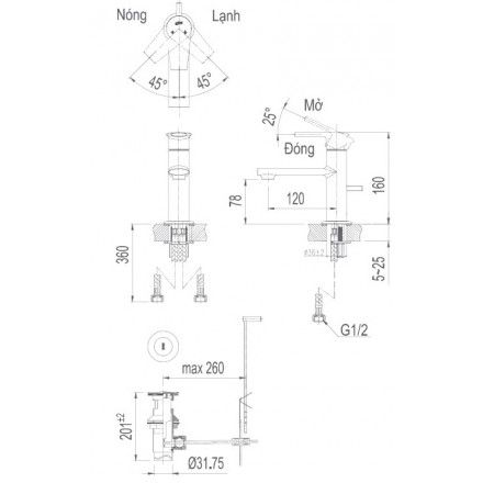 voi-lavabo-nong-lanh-inax-lfv-7102s