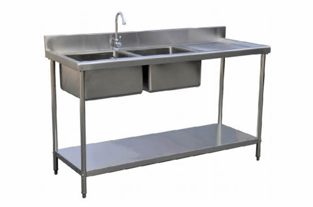Chậu rửa chén inox có chân