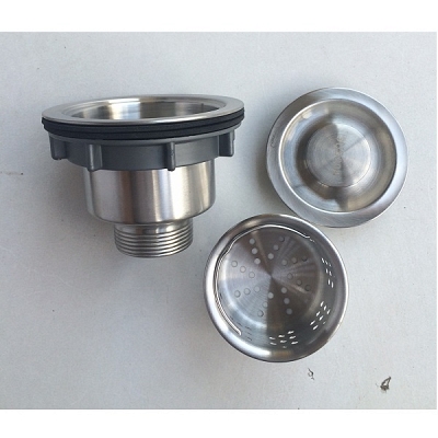 Bầu xả inox chậu rửa chén